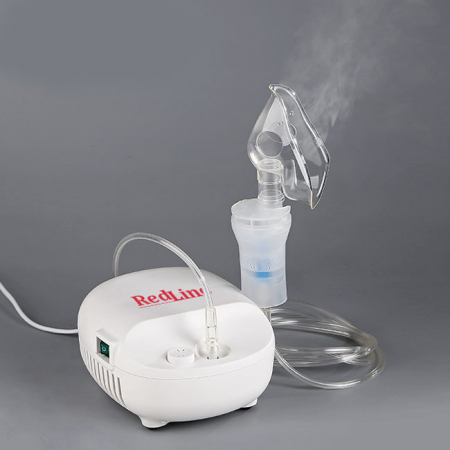 Aparat aerosoli RedLine NB-230C, masca copii si adulti, particule 3 microni, nebulizator inhalator cu compresor [5]