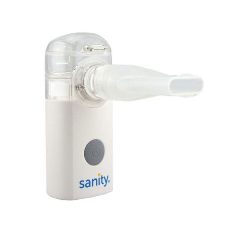 Aparat aerosoli cu tehnologie mesh Sanity Silent Mesh AP 2717 PRO, dimensiuni reduse, cablu USB [3]