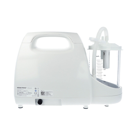Aspirator electric Novama Expert ESUX 7E-C, cu pompa fara ulei, destinat aspirarii eficiente a lichidelor biologice, vacuum maxim 75 kPa, recipient 1000 ml, functionare silentioasa, 2 catetere, filtre [3]