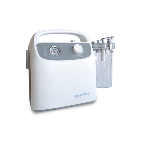 Aspirator electric portabil Novama Expert ESUXMOB, pentru indepartarea secretiilor din caile respiratorii si cavitati, cu acumulator incorporat, vacuum 85 kPa, recipient 1000 ml, pompa fara ulei [2]
