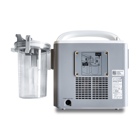 Aspirator electric portabil Novama Expert ESUXMOB, pentru indepartarea secretiilor din caile respiratorii si cavitati, cu acumulator incorporat, vacuum 85 kPa, recipient 1000 ml, pompa fara ulei [3]