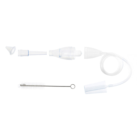 Aspirator nazal Vitammy Katarino, cu conectare la aspiratorul de uz casnic, varf moale din silicon, eficient si igienic, perie de curatare [2]