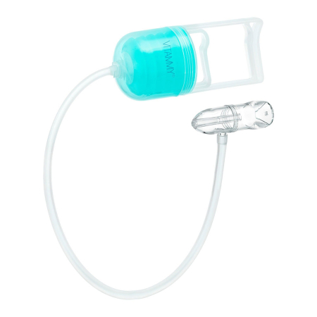 Aspirator nazal Vitammy Nosalino, cu pompa manuala, pentru bebelusi si copii, portabil, capacitate mare a recipientului, igienic, fara incarcare [1]