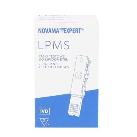 Benzi de testare pentru lipidometru Novama Expert LPMS, TC HDL TG LDL, cu cip de codare, 10 bucati [2]