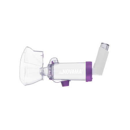 Camera de inhalare Novama Pulma III, cu masca 5 ani - adult, capacitate de 175 ml, fabricata din material antistatic ABS, fara BPA si latex [2]