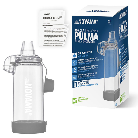 Camera de inhalare Novama Pulma IV, fara masca, capacitate de 175 ml, fabricata din material antistatic ABS, fara BPA si latex [6]
