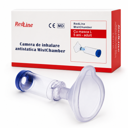 Camere inhalare - Camera de inhalare RedLine MistChamber, masca copii-adulti