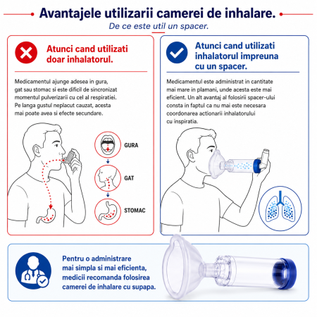 Camera de inhalare RedLine MistChamber, masca copii-adulti [4]