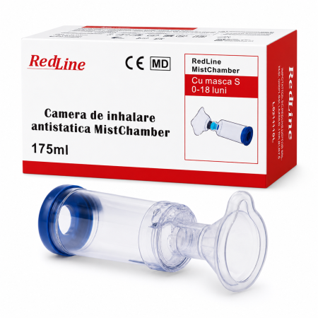 Camere inhalare - Camera de inhalare RedLine MistChamber, masca bebelusi
