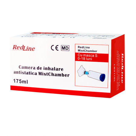 Camera de inhalare RedLine MistChamber, masca bebelusi