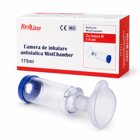 Camere inhalare - Camera de inhalare RedLine MistChamber, masca copii