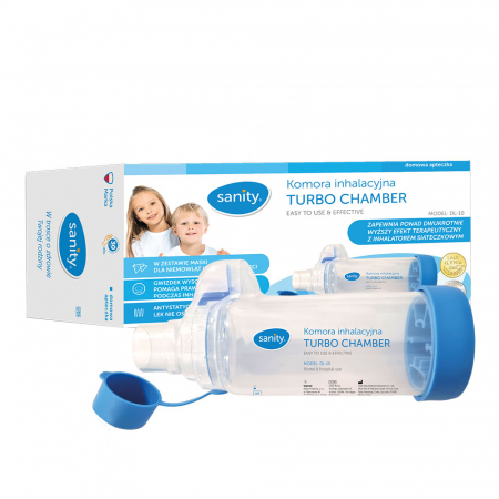 Camera de inhalare Sanity Turbo Chamber, masca bebelusi, masca copii, fara latex si BPA [1]