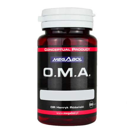 Suplimente nutritive - Capsule Megabol O.M.A. Etracen, stimulator de masa musculara slaba, 56 capsule