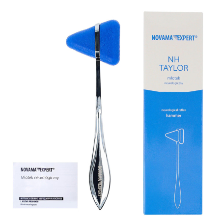 Ciocan neurologic Novama Expert Nh Taylor, pentru testarea reflexelor osteotendinoase profunde si evaluarea functiilor neurologice si motorii, rezistent si usor de curatat [4]