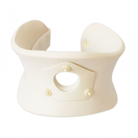 Colar cervical marimea M cu orificiu traheal, circumferinta gat 35 - 45 cm [1]