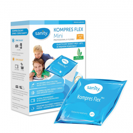 Comprese sterile - Compresa medicala Sanity Flex Mini 10 x 10 cm