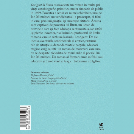 Corigent la limba romana - Ion Minulescu [1]