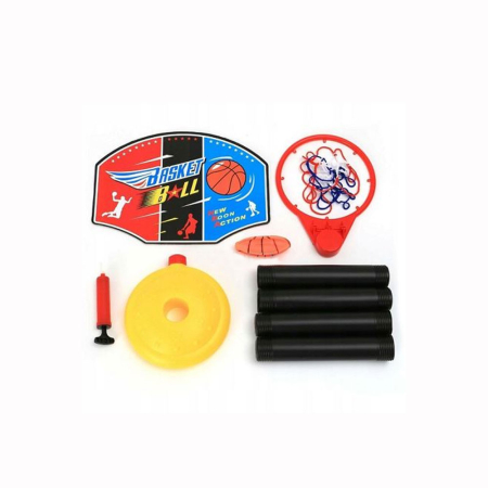 Cos baschet copii reglabil, cu minge, suport stabil, joc interior exterior, 52-115 cm [1]