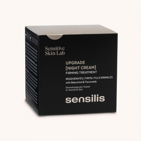 Crema de noapte Sensilis Upgrade, pentru reducerea ridurilor, fermitate, actiune anti-imbatranire si antioxidanta, 50 ml [6]
