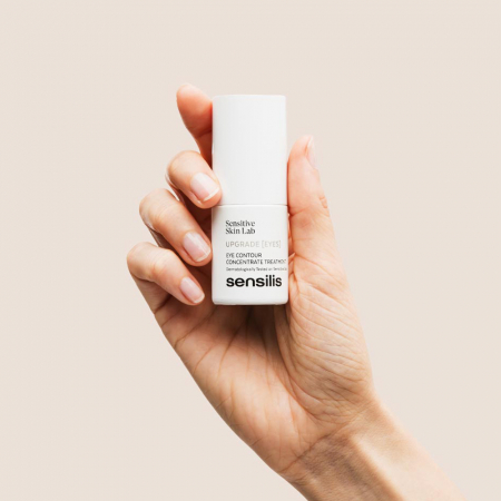Crema pentru conturul ochilor Sensilis Upgrade, netezeste ridurile, reda fermitate ploapei, reduce pungile si cearcanele, 15 ml [2]