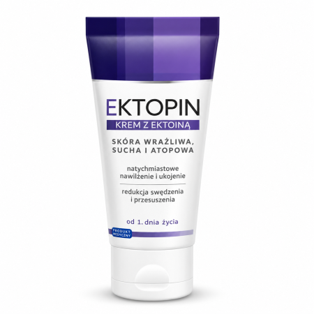 Crema Solinea Ektopin, cu ectoina, pentru piele sensibila, uscata si atopica, hidratare si calmare, 50 ml [0]