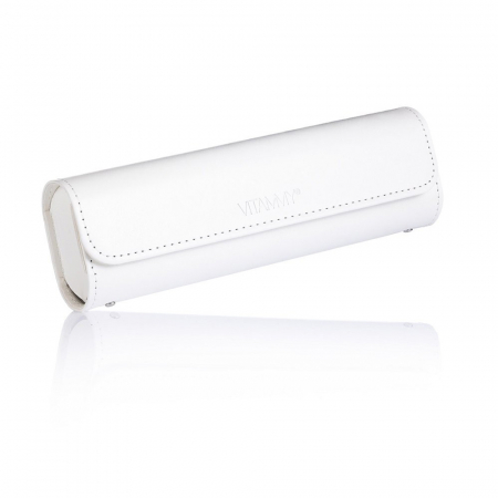 Husa de protectie Vitammy Case 3, din piele ecologica, dedicata periutelor de dinti electrice Vitammy: Aurum, Pearl+, Platinum, Symphony, Smils, Harmony, Splash, Dino, Alb [1]