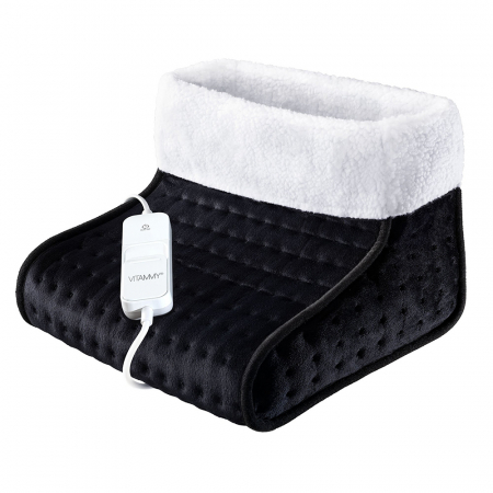 Incalzitor electric pentru picioare Vitammy Huggy boot, 30 x 30 x 24 cm, 3 trepte de incalzire, termostat cu senzor, strat interior detasabil si lavabil [1]