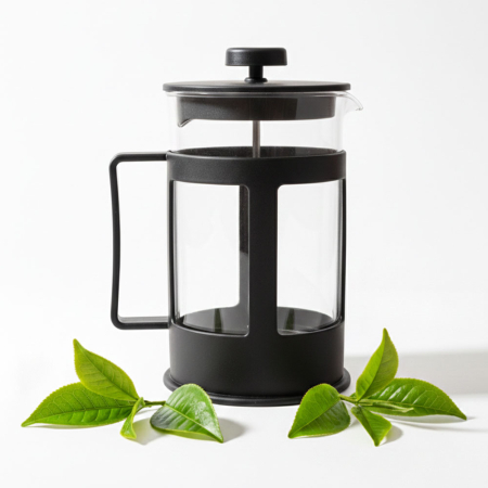 Infuzor ceai si cafea Irit FR-06-014, sticla borosilicata termorezistenta, sita dubla, 0.6 L, 9 x 16.8 cm [2]