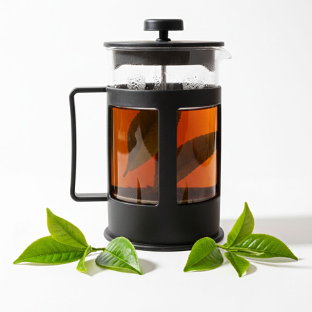 Infuzor ceai si cafea Irit FR-06-014, sticla borosilicata termorezistenta, sita dubla, 0.6 L, 9 x 16.8 cm [3]