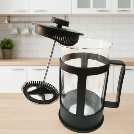 Infuzor ceai si cafea Irit FR-06-014, sticla borosilicata termorezistenta, sita dubla, 0.6 L, 9 x 16.8 cm [6]