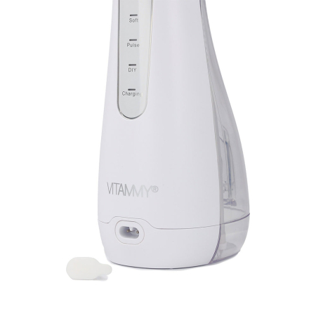 Irigator oral/ dus bucal Vitammy eJET, 4 moduri de functionare, 5 duze interschimbabile, reincarcare prin USB, functia GentleStart si SmartTimer, rezervor 200 ml [4]