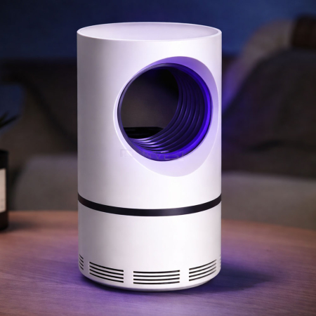 Lampa anti-insecte UV electrica, capcana tantari si muste, ventilator integrat, silentioasa, interior, alimentare USB, 13x13x22.5 cm [2]