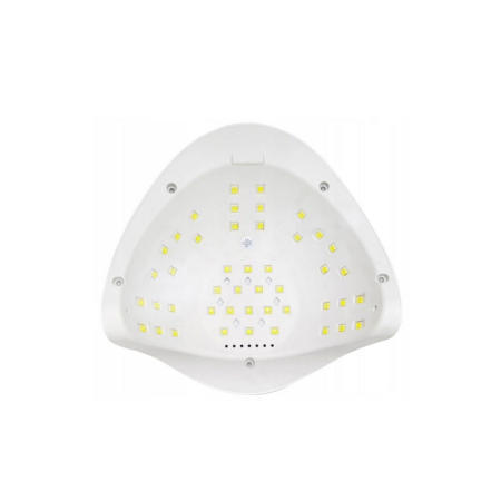 Lampa UV LED unghii X5 Max, 25W, display digital, sistem anti-reflexie, 4 timere, pentru geluri si oja semipermanenta, Alb [7]