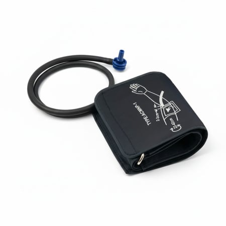 Tensiometre electronice - Manseta tensiometru VitalMed, 22 - 42 cm, material moale, flexibil, rezistent, compatibila cu majoritatea tensiometrelor digitale