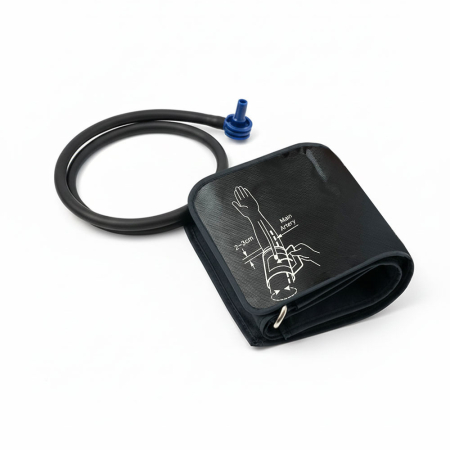 Tensiometre electronice - Manseta tensiometru VitalMed, 32 - 52 cm, material moale, flexibil, rezistent, compatibila cu majoritatea tensiometrelor digitale