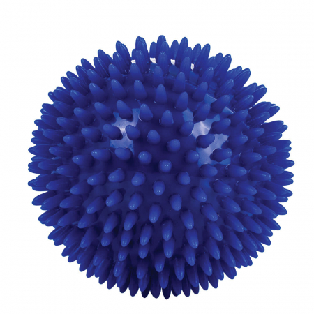 Minge Sanity Safe & Helpful, 2 in 1, pentru reabilitare si masaj, 10 cm, tip arici, Bleumarin [1]