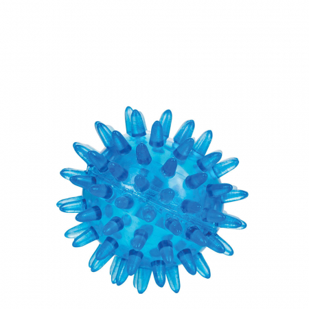 Minge Sanity Safe & Helpful, 2 in 1, pentru reabilitare si masaj, 6 cm, tip arici, Albastru [1]