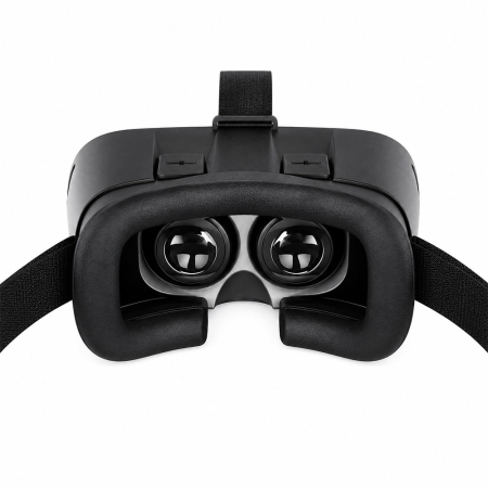 Ochelari VR BOX 3D, cu telecomanda, pentru folosirea impreuna cu telefonul mobil, lentila asferica din rasina optica, material ABS ecologic si PC [2]