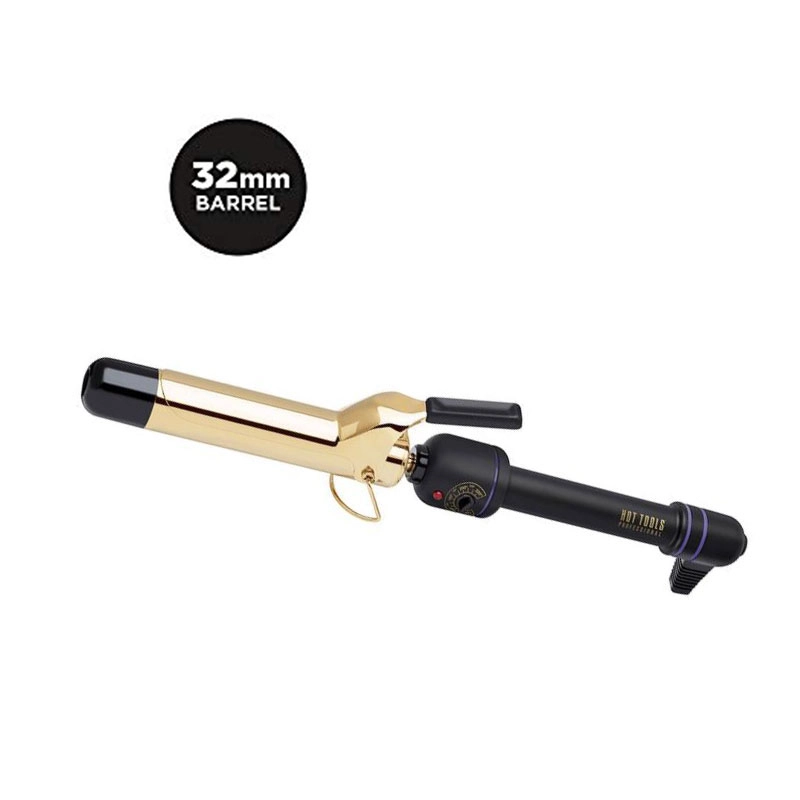 Ondulator Hot Tools Gold Curling, 32 mm, placat cu aur, Pro Signature, HTIR1576UKE, resigilat [2]