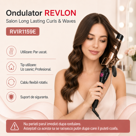 Ondulator REVLON Salon Long Lasting Curls & Waves RVIR1159E [3]