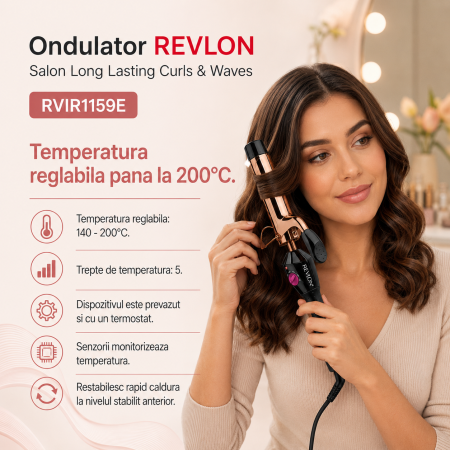 Ondulator REVLON Salon Long Lasting Curls & Waves RVIR1159E [4]