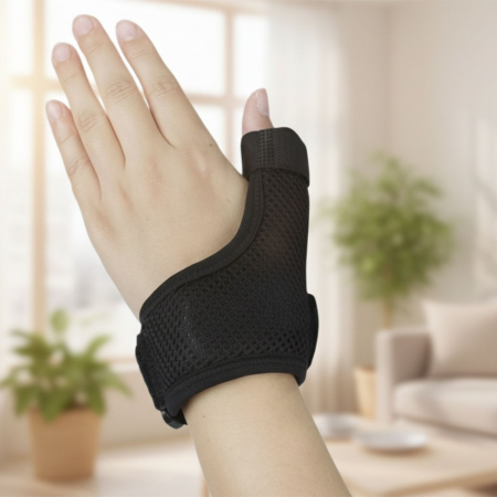 Orteza pentru police cu atela Vitalmed Premium, conceputa pentru stabilizarea si sustinerea articulatiei policelui, marime S/M, circumferinta 13 – 18 cm [2]