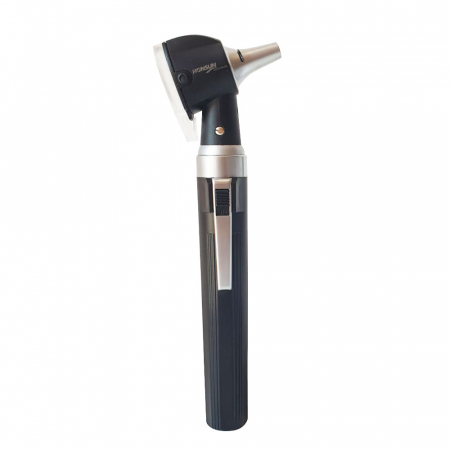 Otoscop portabil cu iluminare prin fibra optica Honsun HS-OT10S, Tehnologie XHL Xenon Halogen imbunatatita, port de insuflare pentru testare pneumatica, 8 speculi auriculari [2]