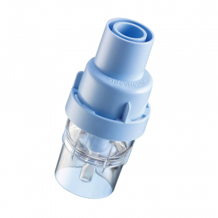 Dispozitive medicale - Pahar de nebulizare Philips Respironics cu tehnologie Sidestream, reutilizabil, 1201, Transparent/ Albastru