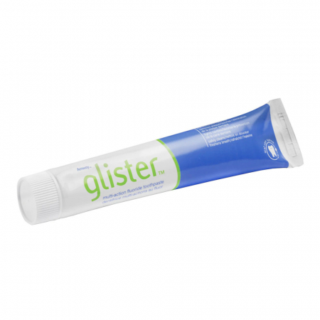 Pasta de dinti cu fluoruri GLISTER travel, 50 ml [0]