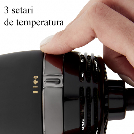 Perie electrica fixa Hot Tools One-Step Blow Dry Volumiser, Pro Artist Black Gold collection, 3 trepte de temperatura, HTDR1090BGUKE [2]