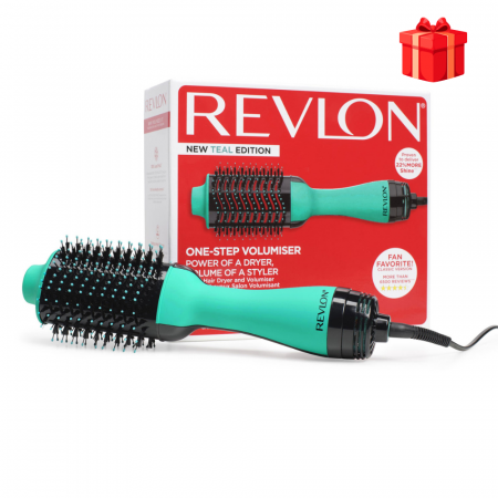 Perie electrica fixa REVLON One-Step Hair Dryer & Volumizer, RVDR5222TE TEAL