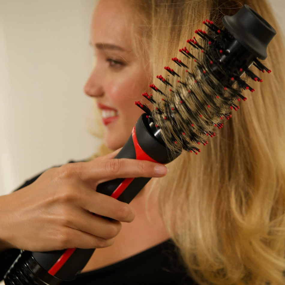 Perie electrica fixa REVLON One-Step Volumiser PLUS RVDR5298E, cu cap detasabil, 4 trepte de temperatura, tehnologie cu ioni Tourmaline, resigilata [10]