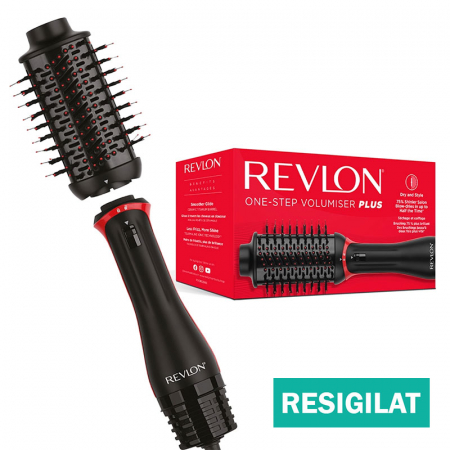 Perie electrica fixa REVLON One-Step Volumiser PLUS RVDR5298E, cu cap detasabil, 4 trepte de temperatura, tehnologie cu ioni Tourmaline, resigilata [0]
