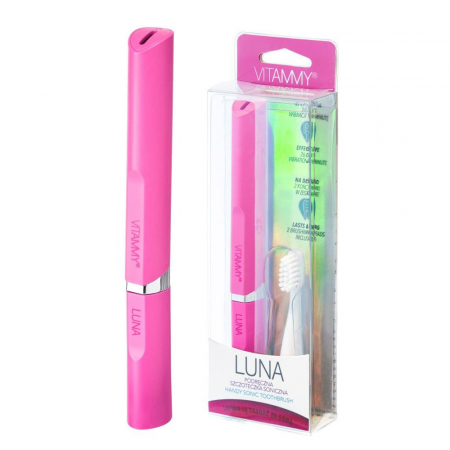 Periuta de dinti electrica VITAMMY Luna, 26000 vibratii/min, Roz [4]
